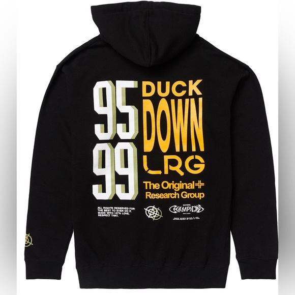 New // L-R-G X DUCK DOWN NATURAL CHAMPIONS HOODIE MEDIUM - Picture 2 of 4
